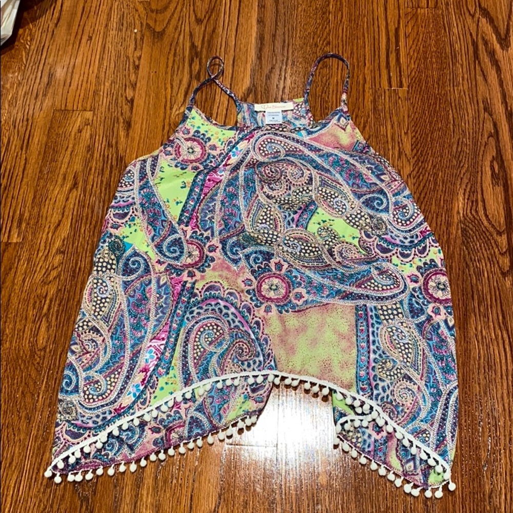Colorful Patterned Tank Top - Picture 4 of 6
